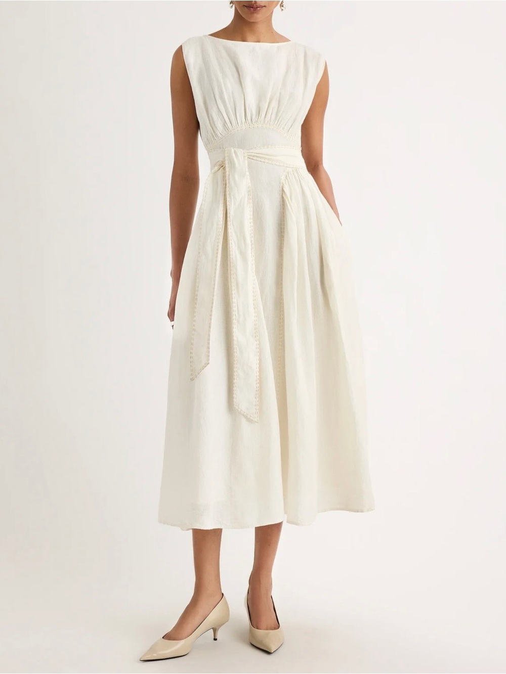 Merlette Linen Dress